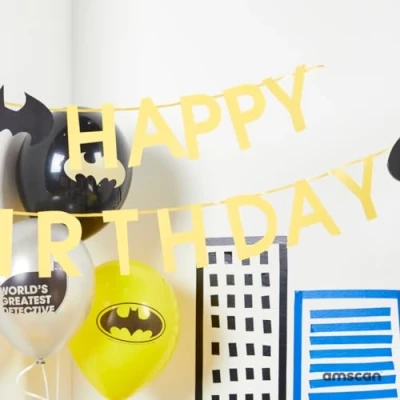Imagen de Batman Letter Banner