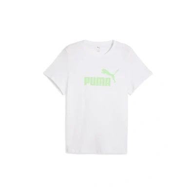 Imagen de Puma ESS NO. 1 LOGO TEE Camiseta estampada, Mujer, Talla: XL, White spring fern