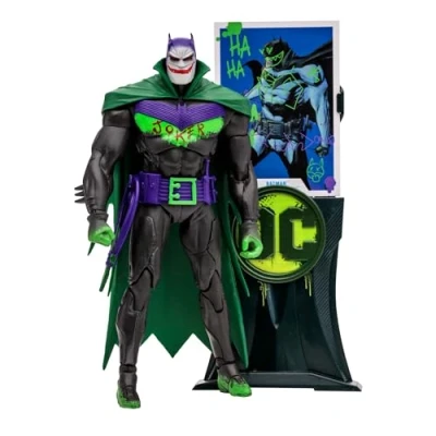 Imagen de McFarlane Figura de Acción DC Batman Jokerizado (Batman: White Knight) Multicolor TM17067