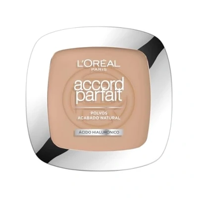 Imagen de L&#039;Oréal Paris Accord Parfait, Base de maquillaje en polvo hidratante, 4.N