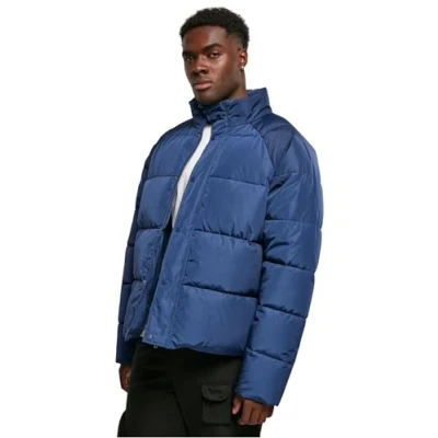 Imagen de Urban Classics Raglan Chaqueta de invierno, Hombre, Talla: 5XL, Darkblue