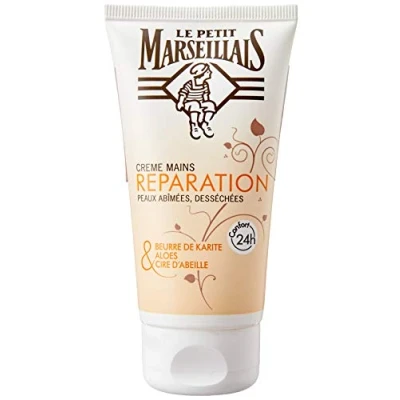 Imagen de Le Petit Marseillais Crema de manos reparadora pieles abimées y desséchées, Tubo 75 ml