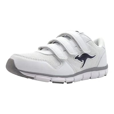 Imagen de KangaROOS K bluerun 701 B, Zapatillas Mujer, Blanco (White/Dk Navy 042), 45 EU