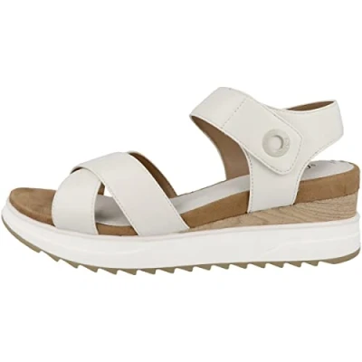 Imagen de s.Oliver 5 28708 38, Sandalias con cuña Mujer, Marfil, 37 EU