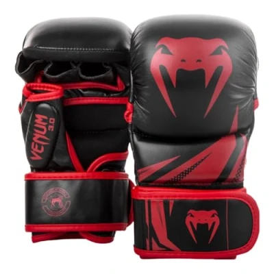 Imagen de Venum Challenger 3.0 Guantes MMA Sparring Negro/Rojo M