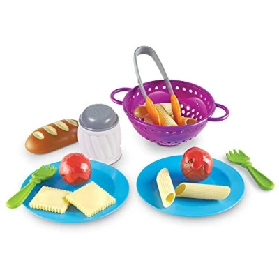 Imagen de Learning Resources Set para Preparar Pasta de New Sprouts, Juego imaginativo, Comida Juguete, 20 Piezas, 2+ años