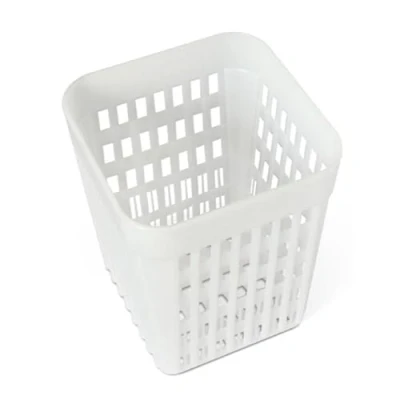 Imagen de Soporte para cubiertos, organizador de fregadero, escurridor, cuchara almacenamiento, cesta drenaje, organización cocina, fregadero plástico, lavavajillas cubiertos