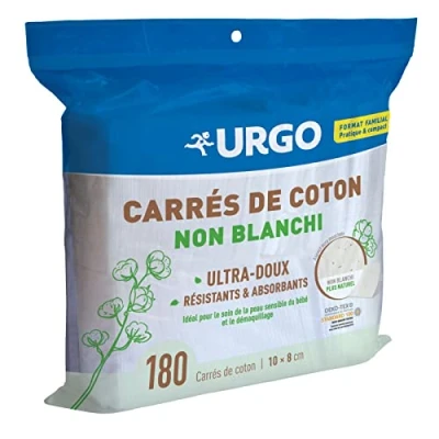 Imagen de Urgo Cuadros de algodón 8 x 10 cm no estéril 180unidades