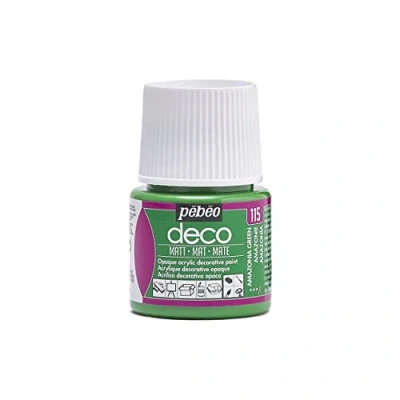 Imagen de PEBEO Deco Matt, acrílico, Verde (Amazonia Green), 45 ml,