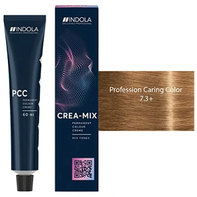 Imagen de Indola PCC Permanent Color Cream Intense Coverage 60 ml 7.3+