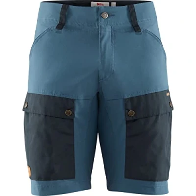 Imagen de Fjällräven Keb Shorts M Pantalón Corto con Dos Bolsillos, Hombre, Azul (Dark Navy/Uncle Blue), 56