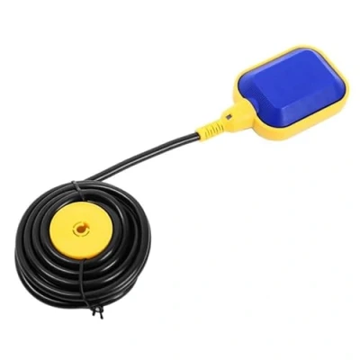 Imagen de Interruptor Flotante, Nivel Agua con Cable de 5 m, Flotador Rectangular, para Bomba, Depósito Líquido, Agua, 250 V 15 (8) A