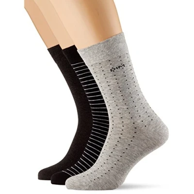 Imagen de DIM 3 PACK Calcetines, Hombre, Talla: 43 46, Lot noir/anthracite/gris clair