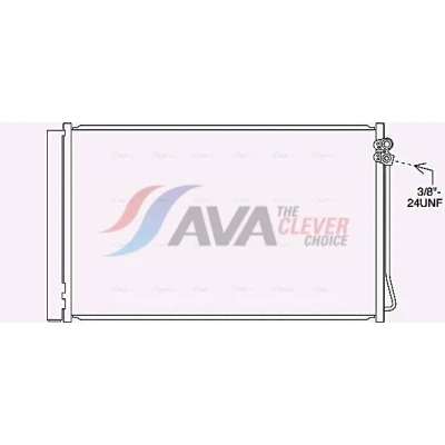 Imagen de PRASCO MS5717D Condensador con secador 11 8 Aluminio 635 R 134 a MERCEDES BENZ: Vito Tourer