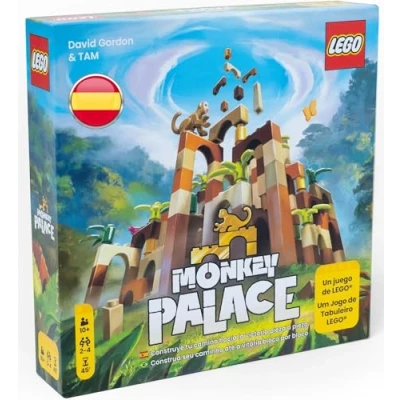 Imagen de Dotted Games Monkey Palace: Un Juego de Mesa Lego Construye Tu Camino hacia La Victoria Pieza A Divertido para Familias, Niños y Adultos Construir, Edad 10+, 2 4 Jugadores, 45 Min