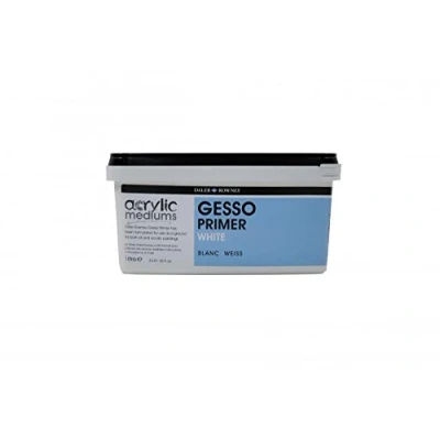 Imagen de Yeso Primer Daler Rowney, color blanco, 1 litro