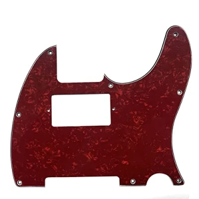 Imagen de KAISH Red Pearl Tele Humbucker Golpeador de guitarra para Fender Telecaster