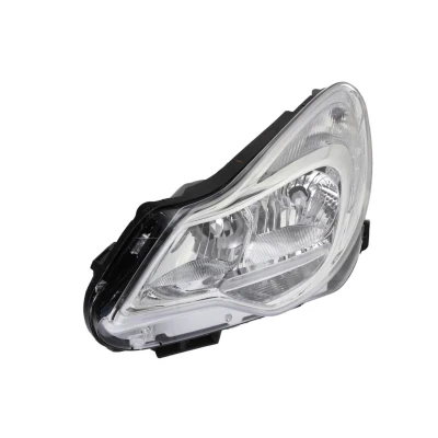 Imagen de ABAKUS 442 1169LMLDEM1 Faros izquierda H7, H1 cromo transparente con servomotor para reg. alcance luces PX26d, P14.5s OPEL: Corsa D Hatchback