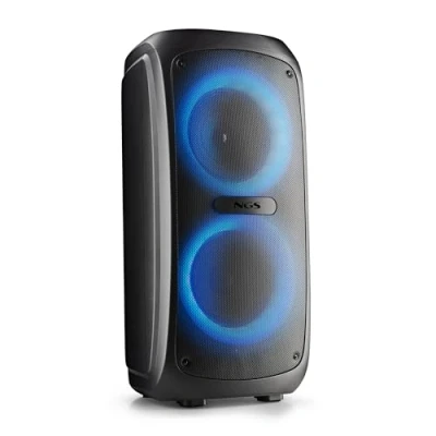 Imagen de NGS Wild Temper Altavoz Portátil Inalámbrico con Batería Bluetooth/USB/AUX IN 200W Negro