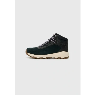 Imagen de Columbia Newton Wander, Botas Senderismo de Altura Media Mujer, Negro Granito Morado, 36 EU