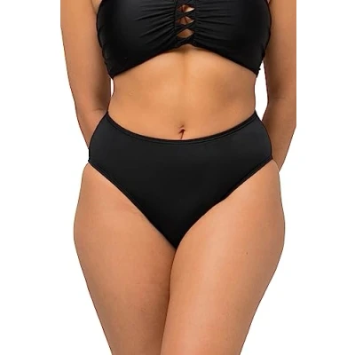 Imagen de Ulla Popken Bikinislip, Groã e Grã¶ã en Braguita de Bikini, Negro (Negro 10), 54 para Mujer