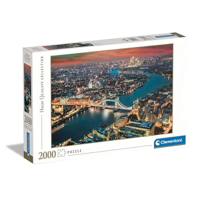 Imagen de Clementoni Collection London Aerial View Puzzle De 2000 Piezas, Rompecabezas Adultos, Entretenimento, 32082, Multicolor