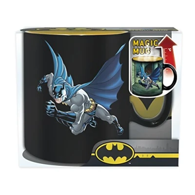 Imagen de ABYSTYLE DC Comics Taza Cambia Color con Calor 460 ml Batman y Joker