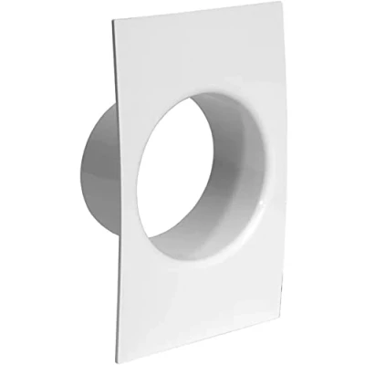 Imagen de 120 mm de diámetro, brida conexión canal 12 cm recta tubo plástico, para calefacción, refrigeración, sistema ventilación, plástico ABS