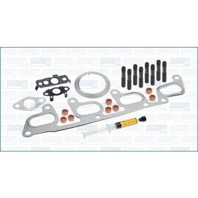 Imagen de AJUSA JTC11939 Juego de montaje, turbocompresor syringe with oil con juntas instrucciones montaje VOLKSWAGEN: Amarok Pick up