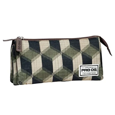 Imagen de PRO DG Blur Estuche Portatodo Triple HS, Verde, 23 x 11 cm