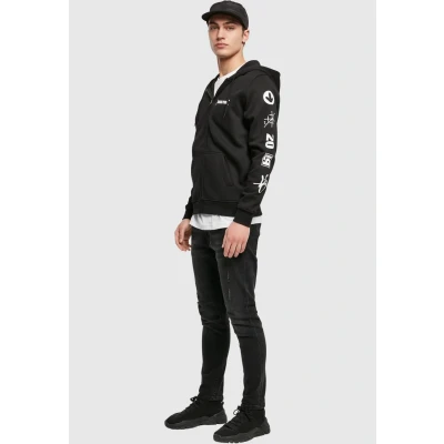 Imagen de Merchcode Sudadera con cremallera, Hombre, Talla: Small, Black