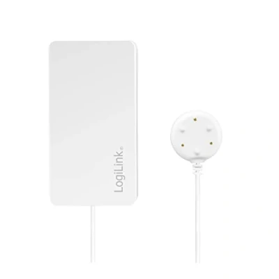Imagen de LogiLink SH0114 Sensor de Fugas Agua Wi Fi Smart Home, controlable a través la aplicación, IP20, Compatible con Tuya, Amazon Alexa y Google Color Blanco