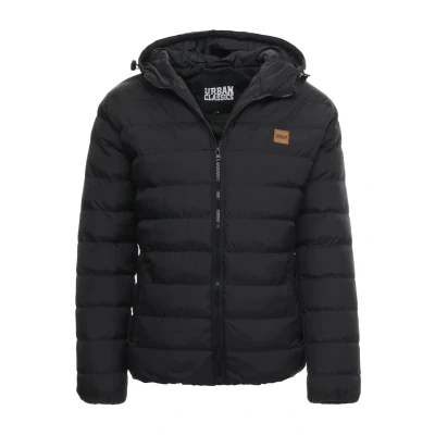 Imagen de Urban Classics Basic Bubble Jacket Chaqueta de invierno, Hombre, Talla: Large, Black