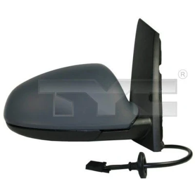 Imagen de Espejo retrovisor Tyc 325 0109 derecha imprimado para ajuste elect. espejo, abatible eléctricamente, convexo, calefactable OPEL: Astra J Hatchback