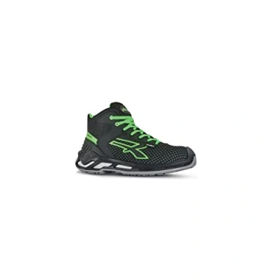 Imagen de U Power RS10114 40 Calzado de Seguridad Gama Red 360 Modelo Harry ESD S3 Ci SRC Talla, Botas Unisex Adulto, Negro Y Verde, EU