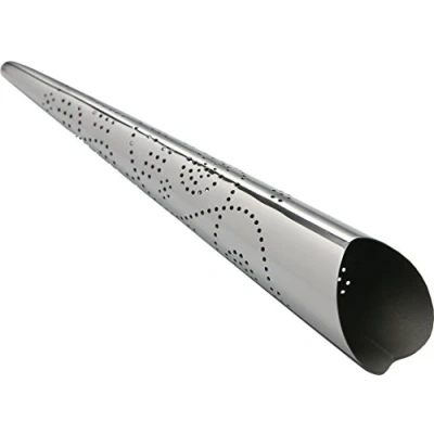 Imagen de Alessi You MMI25 Filtrador de Tè Design, Forma Cónica con Pequeños Orificios, en Acero Inoxidable 18/10 Brillante
