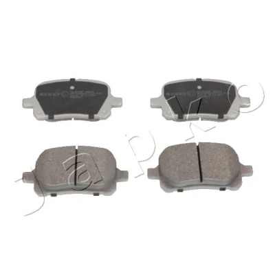 Imagen de JAPKO 502008 Juego de pastillas freno Eje delantero no preparado para indicador desgaste sin accesorios TOYOTA: Previa / Estima II, LEXUS: RX I
