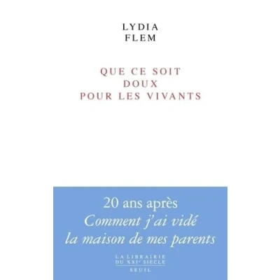 Imagen de Que Ce Soit Doux Pour Les Vivants