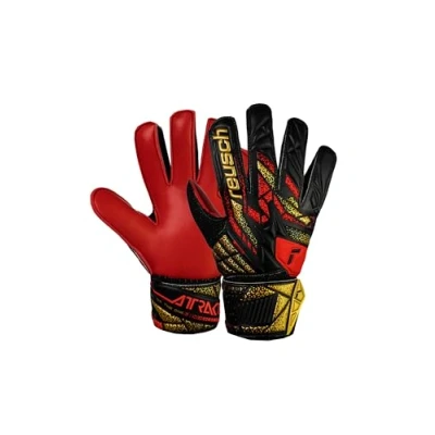 Imagen de Reusch Attrakt Solid Junior Guantes de Portero para niños y Adolescentes, Aptos Todas Las Condiciones climáticas Superficies Campo Juego