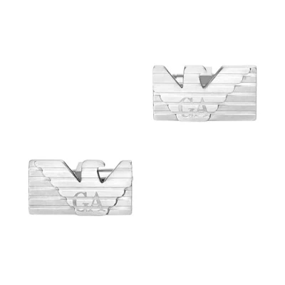 Imagen de Emporio Armani Gemelos silvercoloured, Hombre, Talla: One Size, Silver coloured