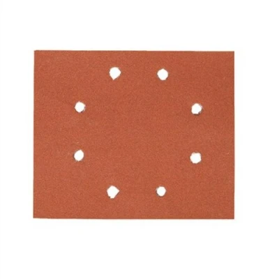 Imagen de Dewalt 1/4 sheet sanding sheets pre punched 115 x 115mm 180g