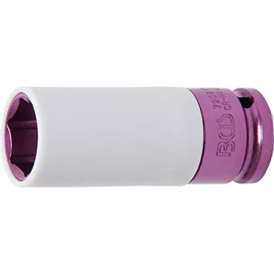 Imagen de BGS 7208 Vaso de impacto con protector plástico entrada 12,5 mm (1/2&quot;) 22