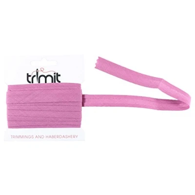 Imagen de Inastri Cinta al bies de algodón, 14/4/4 mm, Color Malva, 43 3 m, 100%, 13 x 11 2 cm