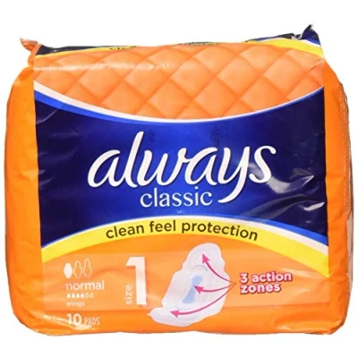 Imagen de Always clásico normal con alas 10