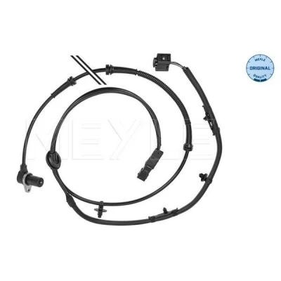 Imagen de MEYLE 114 800 0034 Sensor de ABS Eje trasero izquierda ORIGINAL Quality activo 2, 6 1650 1335 preparado para indicador desgaste 12