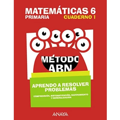 Imagen de Matemáticas 6. Método ABN. Aprendo a resolver problemas 1.