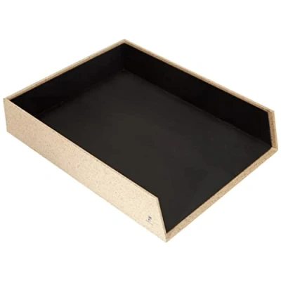 Imagen de Rössler Bandeja Apilable A4 Cacao/Negro