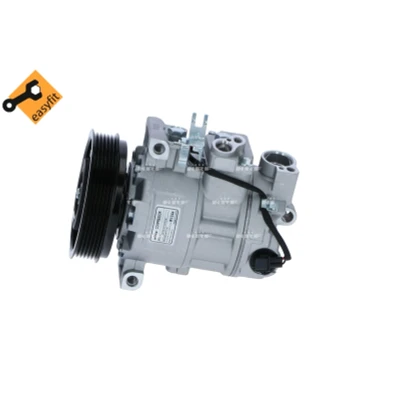 Imagen de NRF 32512 compresor de Aire Acondicionado 6SEU14C 12 PAG 46 R 134 a con aceite PAG, junta anular AUDI: A6 C6 Berlina, A4 B8 Berlina