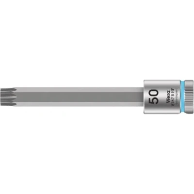Imagen de WERA 05003073001 8767 B HF TORX 50 x 100 mm Vaso de punta Zyklop con función retención 3/8&quot;