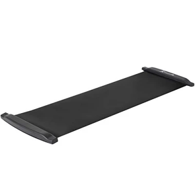 Imagen de ProsourceFit Slide Board Mat for Exercise 6’ with End Stops, Booties &amp; Carrying Bag Low Impact Indoor Home Workouts and Sports Training